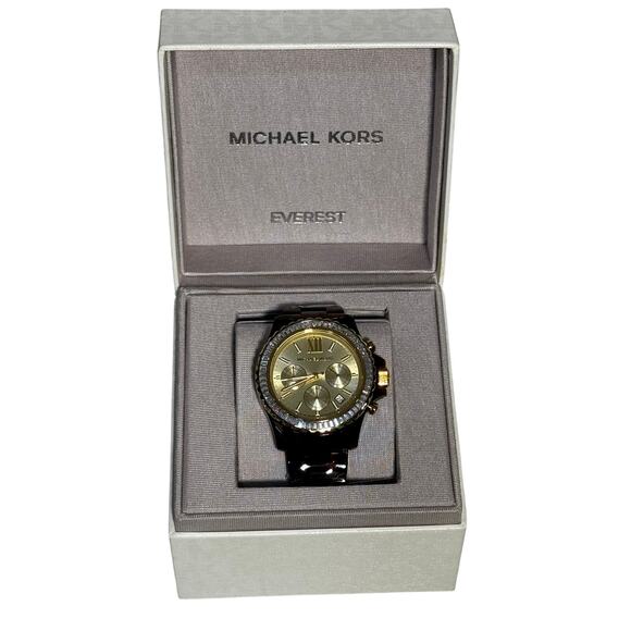 MICHAEL KORS WOMEN´S EVEREST TORTOISE ACETATE Watch - Picture 10 of 11